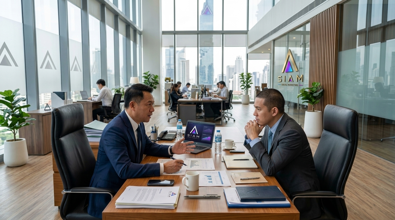 SIAM Social Marketing luxury business consultation strategy session