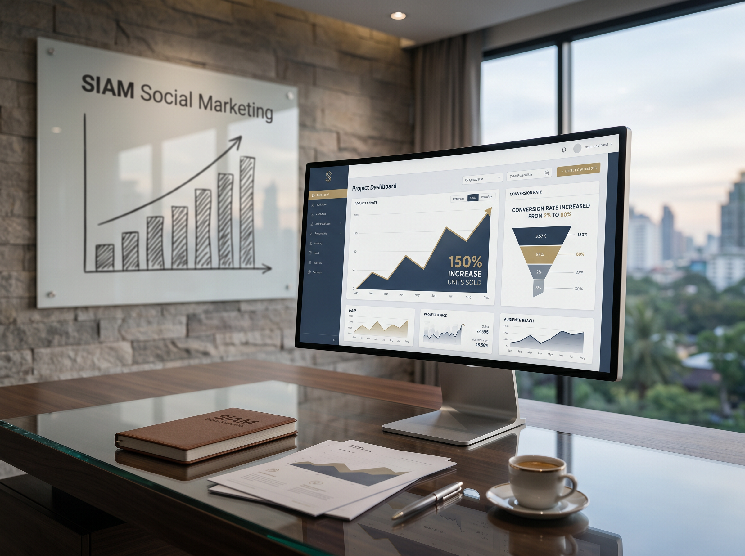 SIAM Social Marketing social media growth analytics and campaign performance
