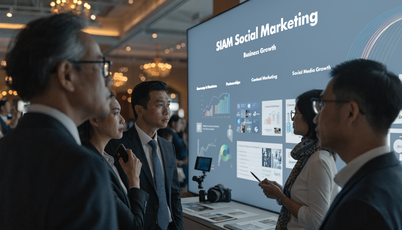 SIAM Social Marketing business growth partnerships and conference exhibition